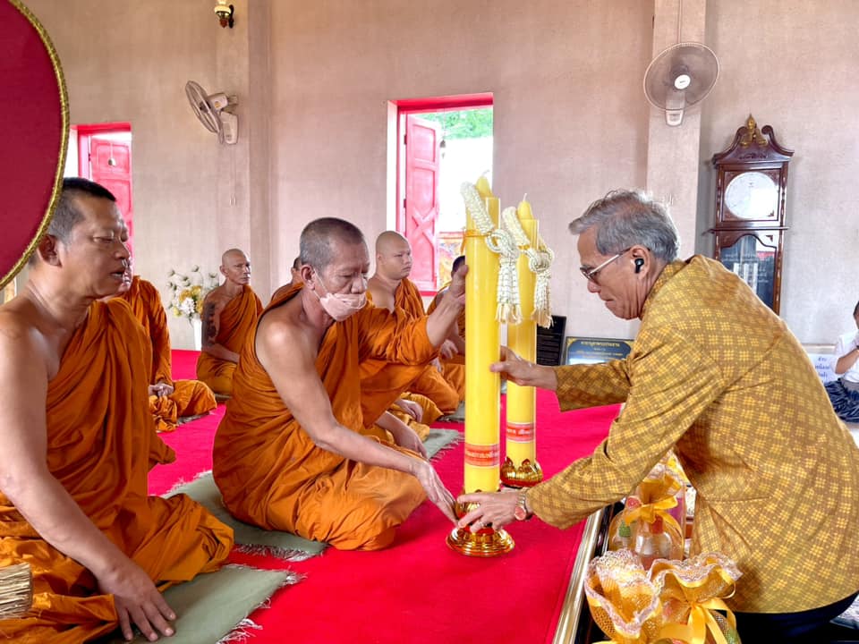 พิธีถวายเทียนพรรษา ประจำปี ๒๕๖๖ ณ วัดพระยาสุเรนทร์