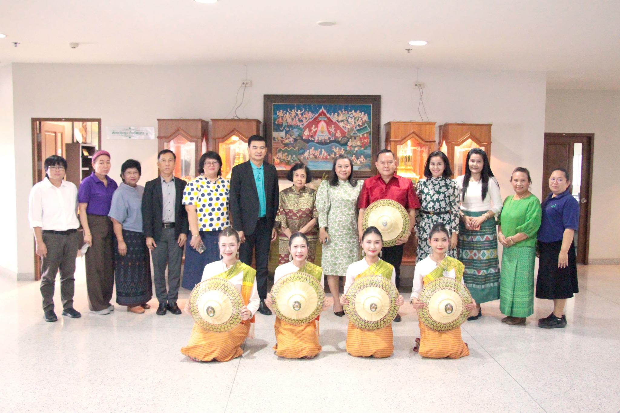 รับการตรวจเยี่ยมจากคณะกรรมการติดตาม ตรวจสอบ และประเมินผลงานของสำนักศิลปะและวัฒนธรรม ประจำปี 2568