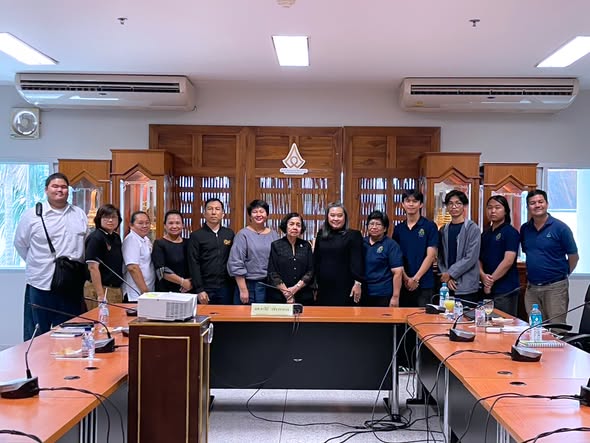รับการตรวจเยี่ยมจากคณะกรรมการติดตาม ตรวจสอบ และประเมินผลงานของสำนักศิลปะและวัฒนธรรม ประจำปี ๒๕๖๙